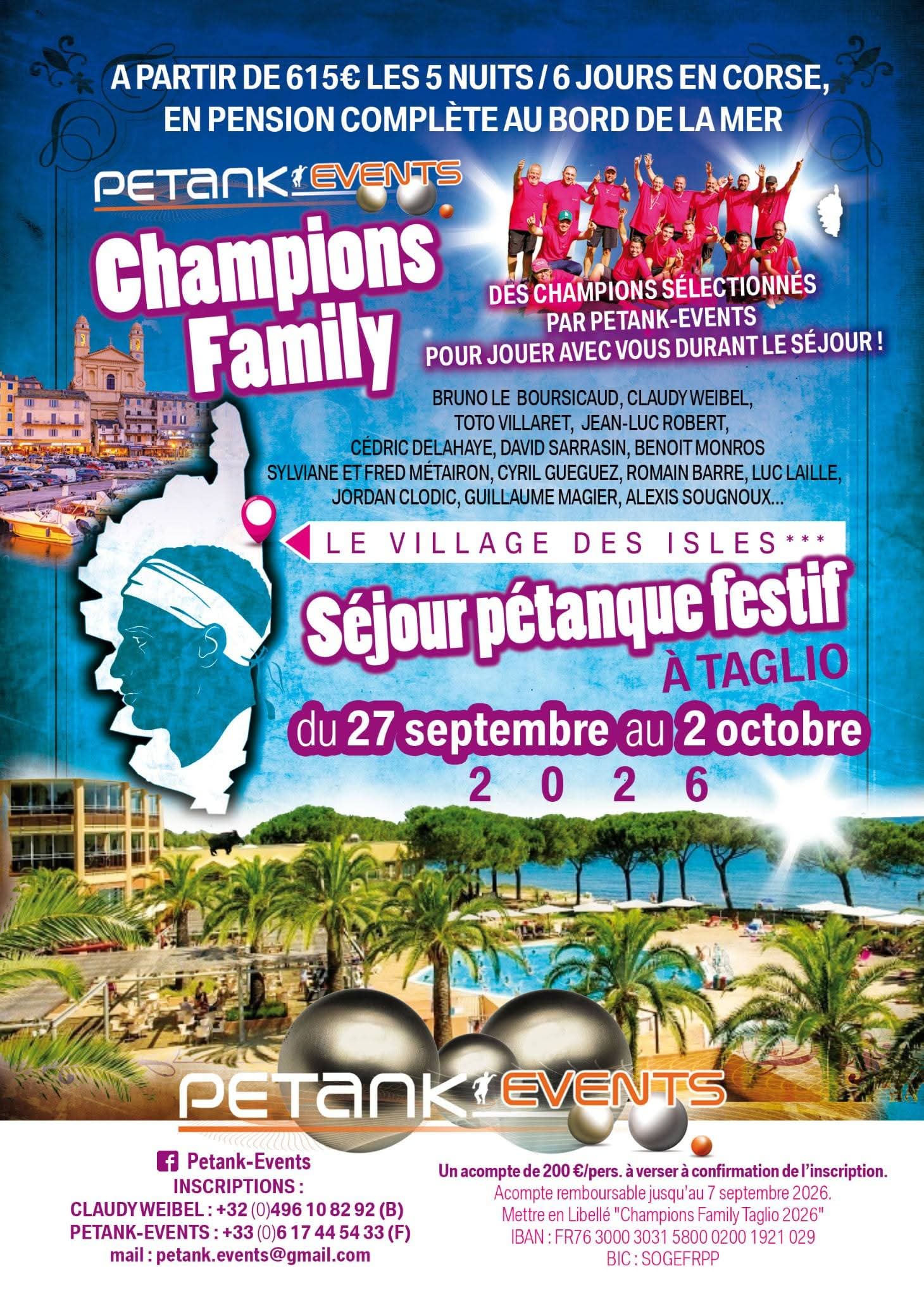 Champions Family — Séjour pétanque festif (1/2)