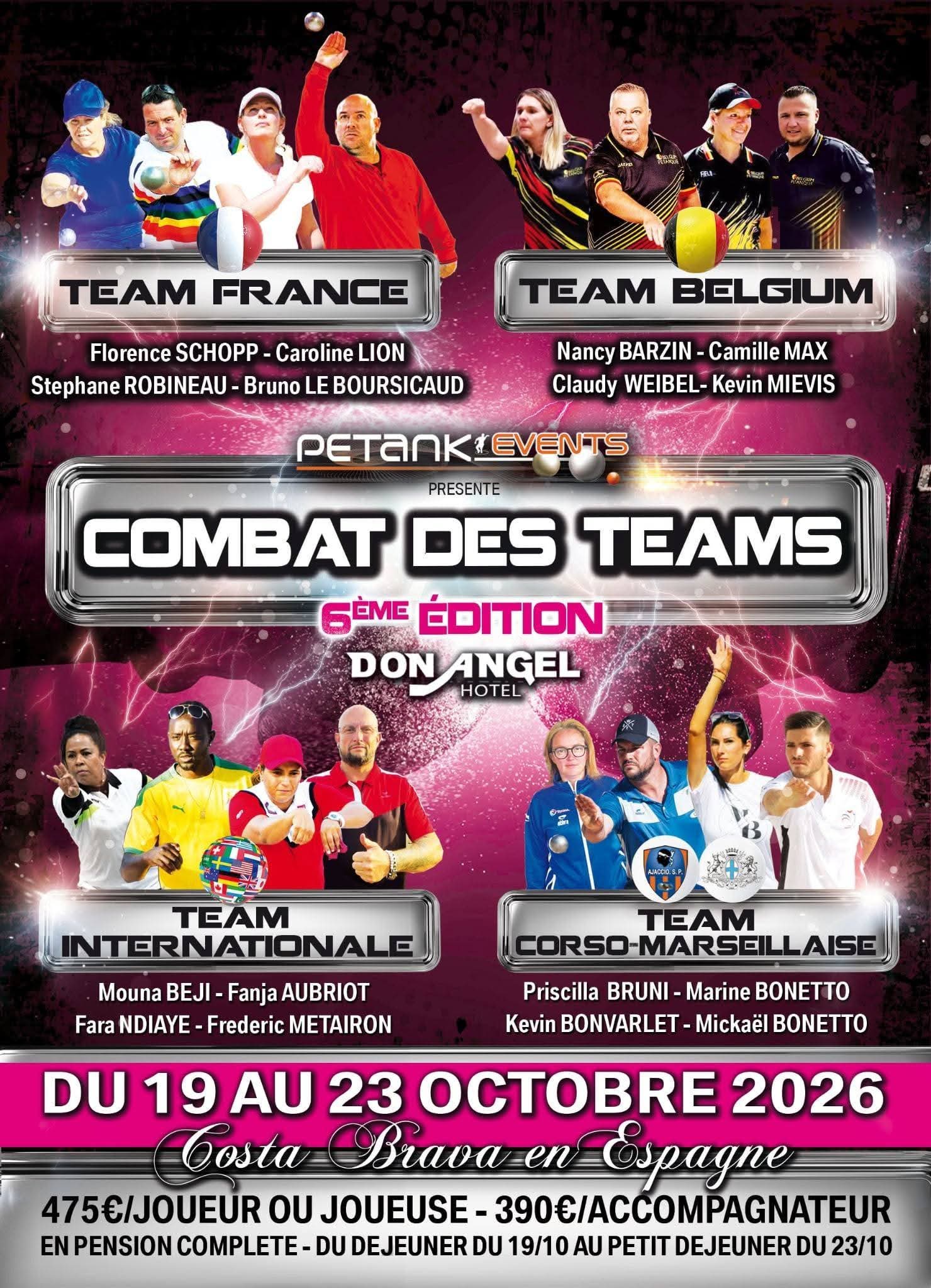 Combat des Teams — 6ème édition (1/2)