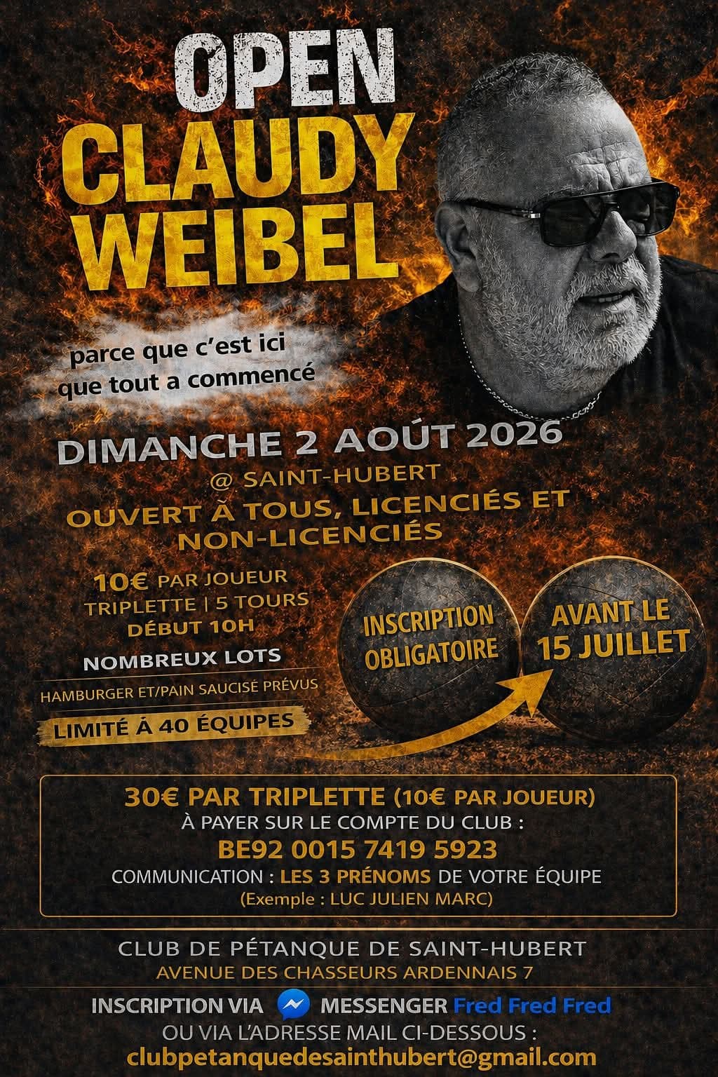 Open Claudy Weibel (1/1)
